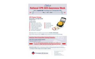 Celebrate CPR and AED Awareness Week with a Month of Savings!