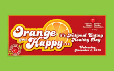 National Eating Healthy Day 2015