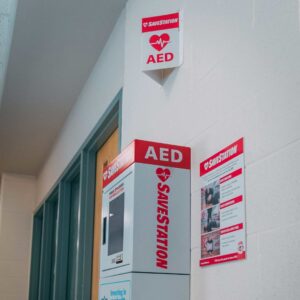 SaveStation AED 3D Sign 55401