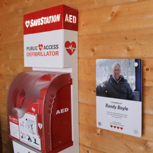 SaveStation Commemorative/Sponsorship Outdoor Plaque 55410