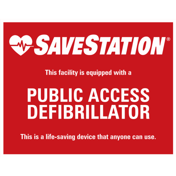 SaveStation Entry Door Sticker 55400